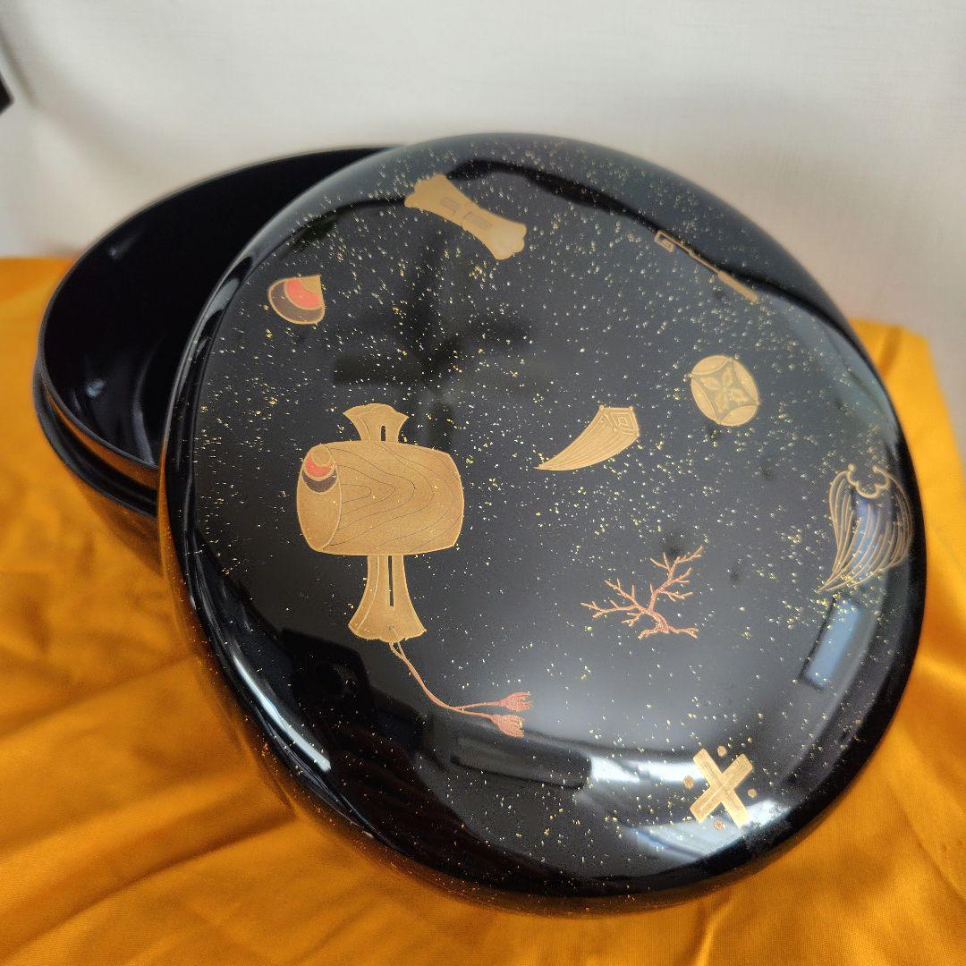 輪島塗 良蔵作 菓子器 喰籠