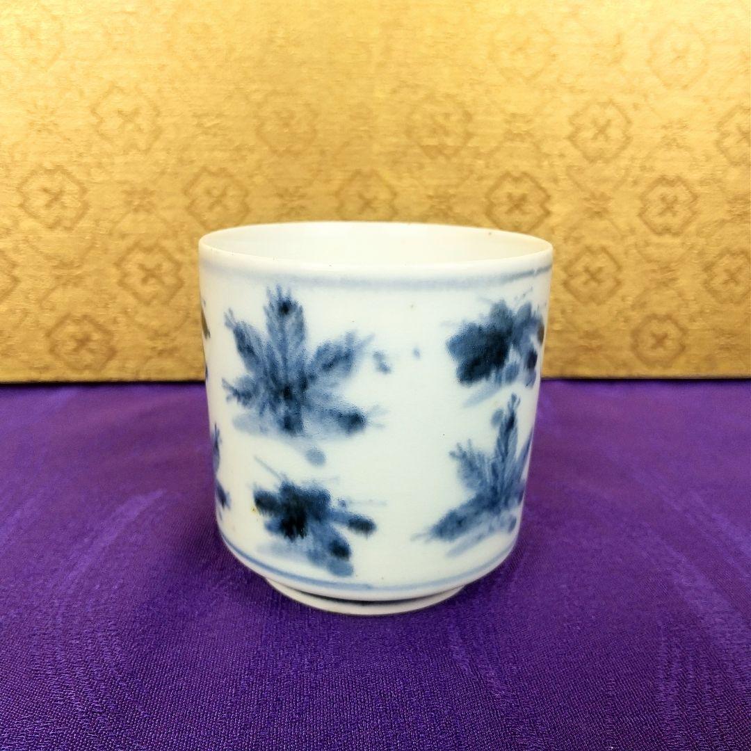 【お値下げしました！】古伊万里　覗　染付　松図