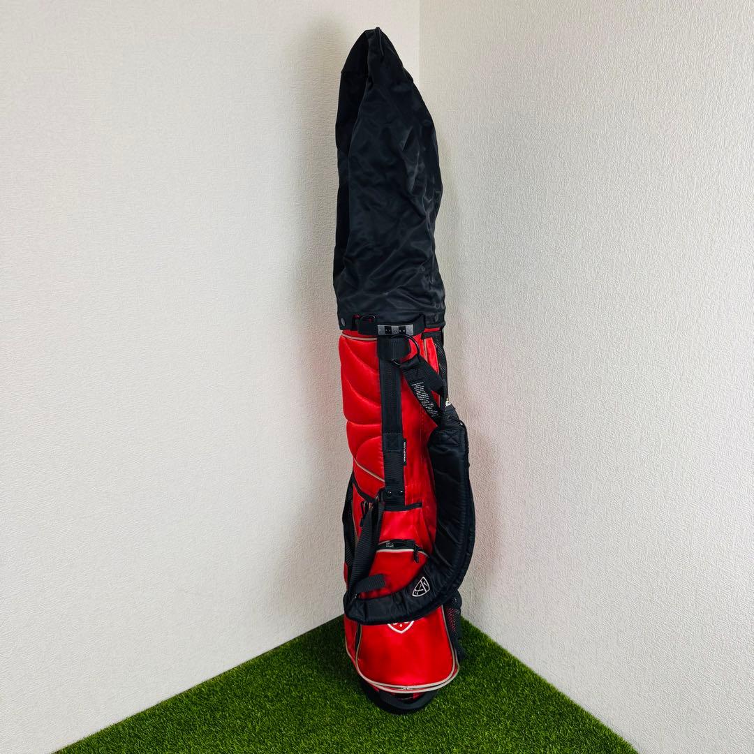 【軽量型】ナイキ NIKE スタンド キャディバッグ 赤
