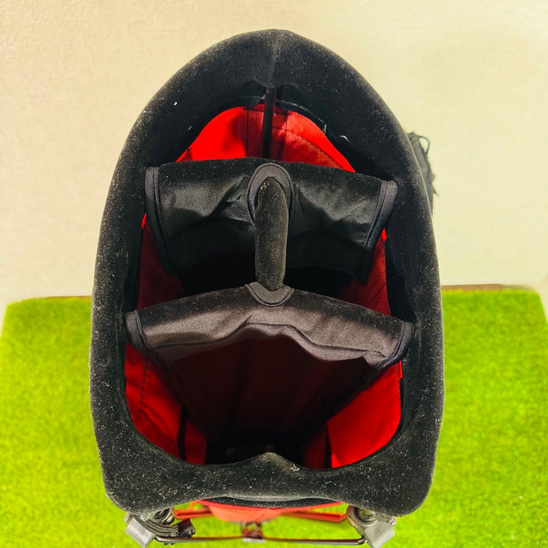 【軽量型】ナイキ NIKE スタンド キャディバッグ 赤