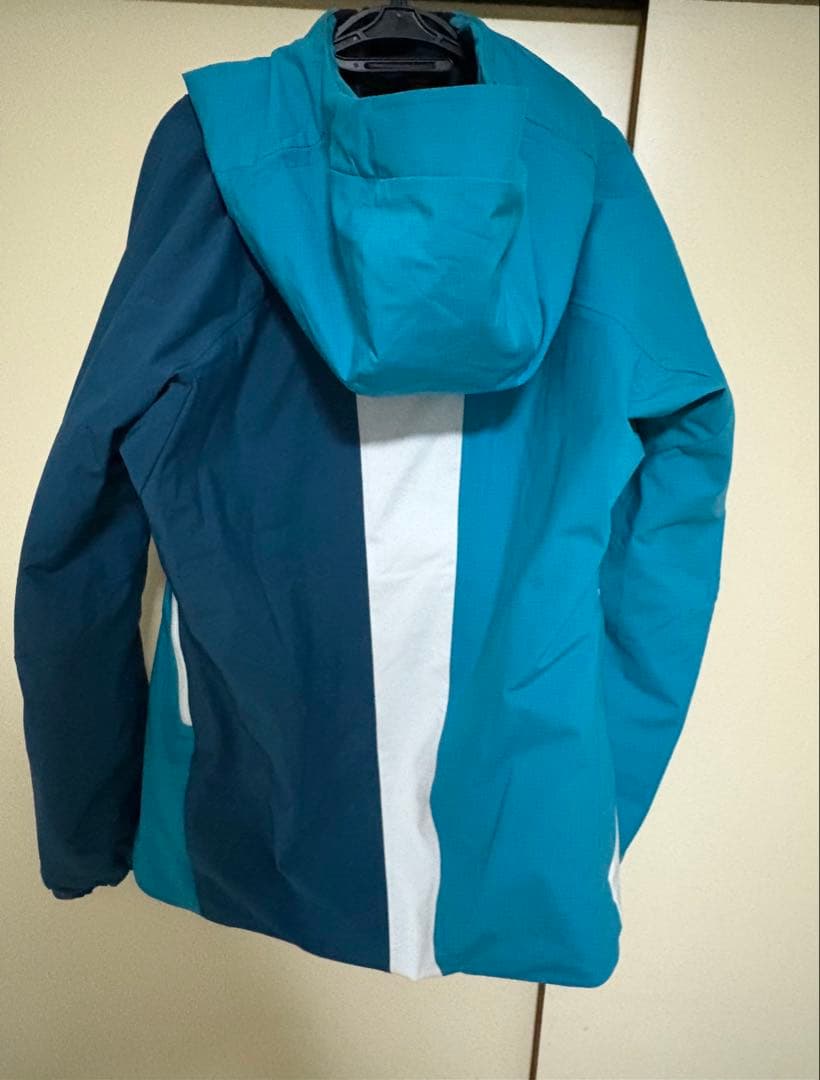 【XO, 上下】DESCENTE S.I.O 水色（スキーウェア）