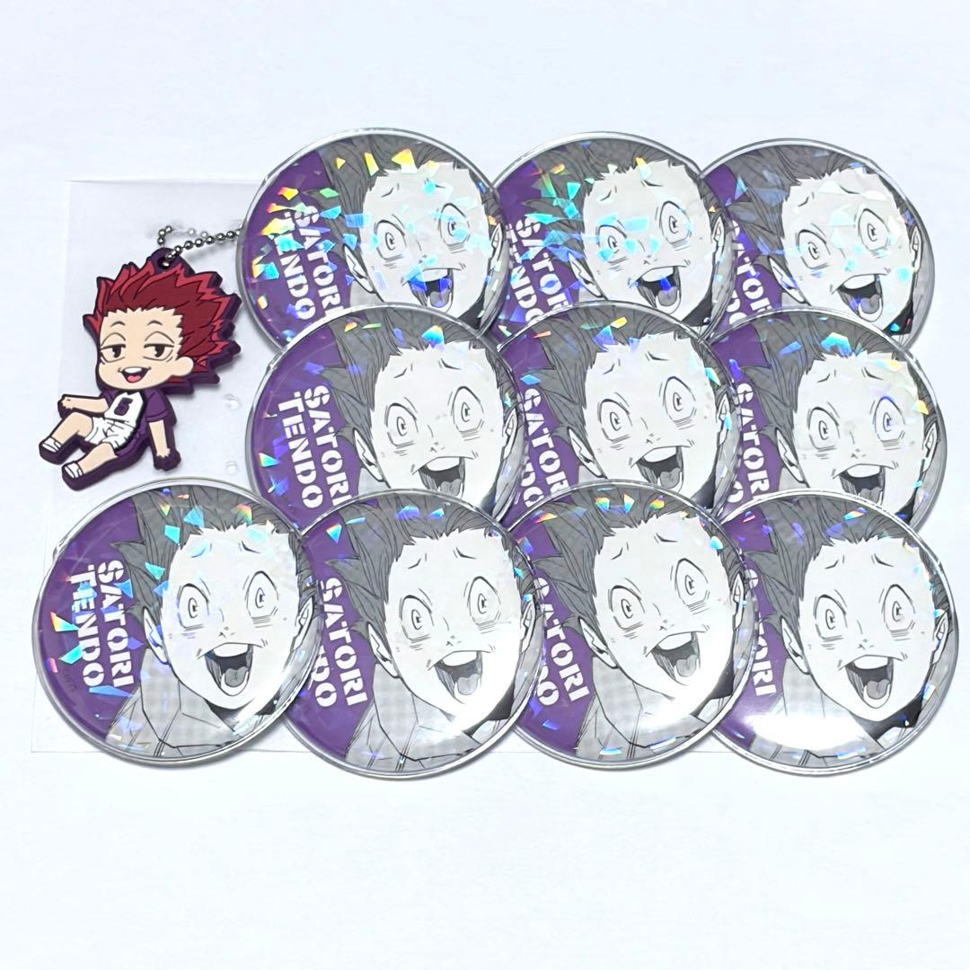 天童覚 オールスター缶バッジ でふぉラバ付