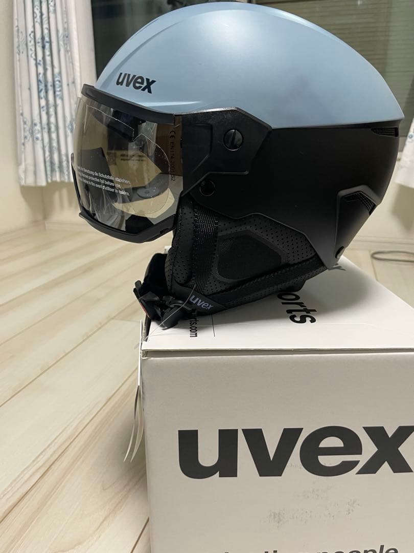 uvex wanted visor スキー　スノボ　ヘルメット　　バイザー　Ｌ