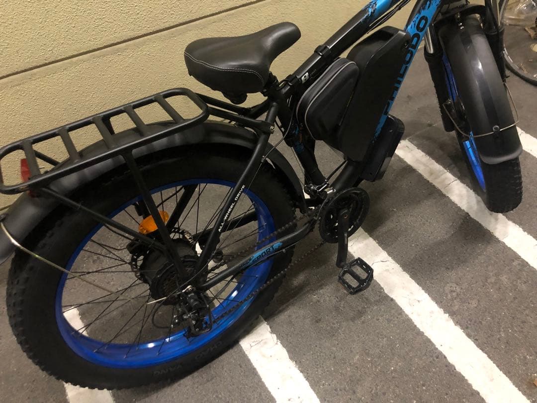 ハイスペ/両輪エンジン1000w×2/バッテリースペア1個付/Philodo