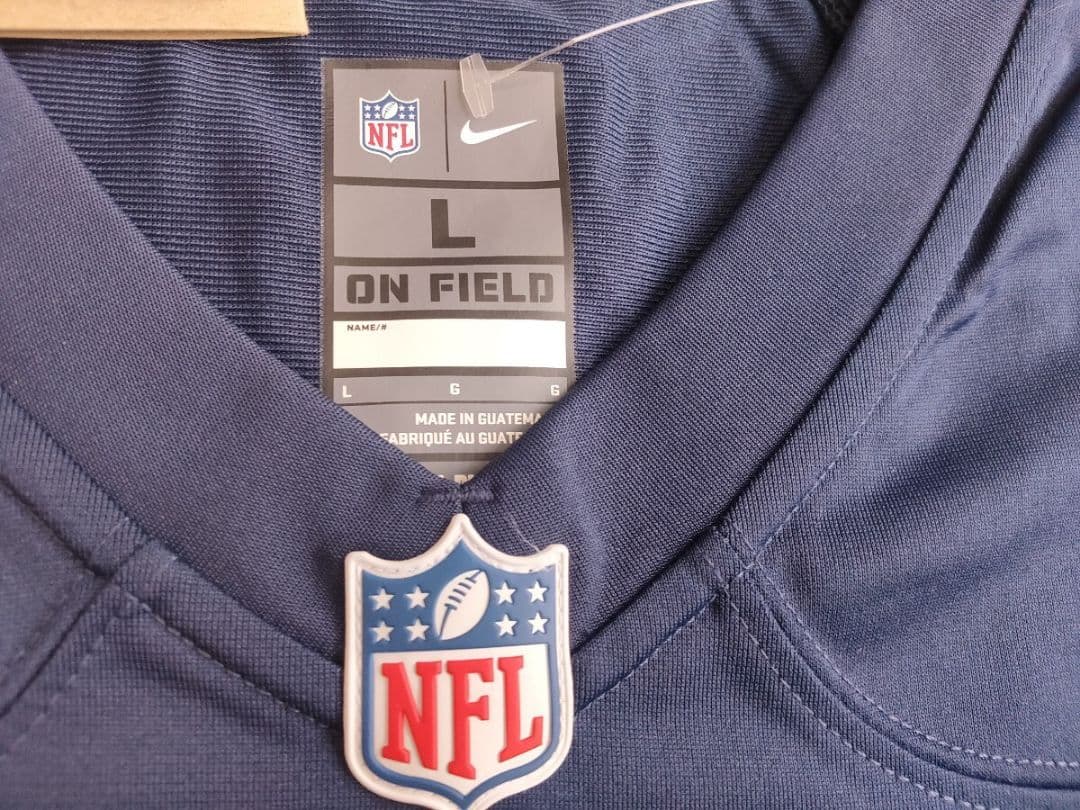 L 新品 NIKE×NFL New England Patriots ジャージ