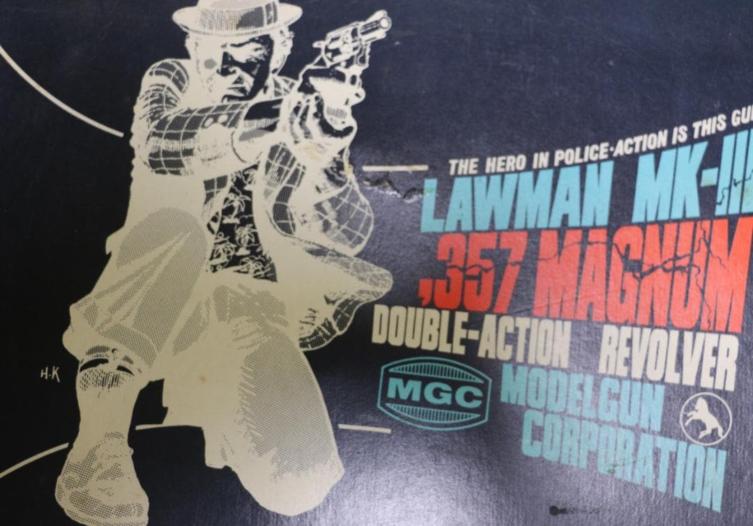 超希少MGC製ABS樹脂モデルガン コルトローマン４インチ ＳＰＧ合法品　未発火