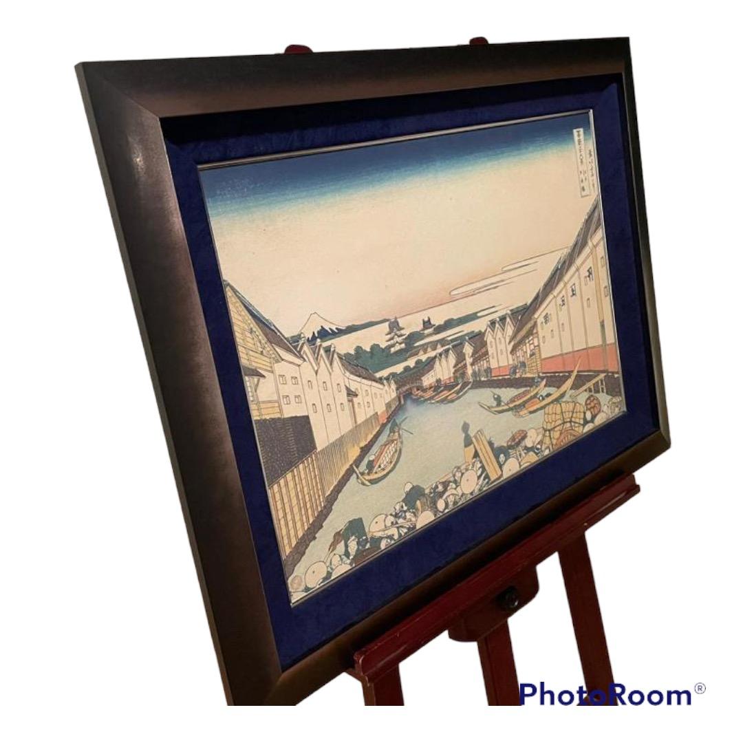 元値200万円（50枚限定）＜葛飾北斎『江戸日本橋』 ＞