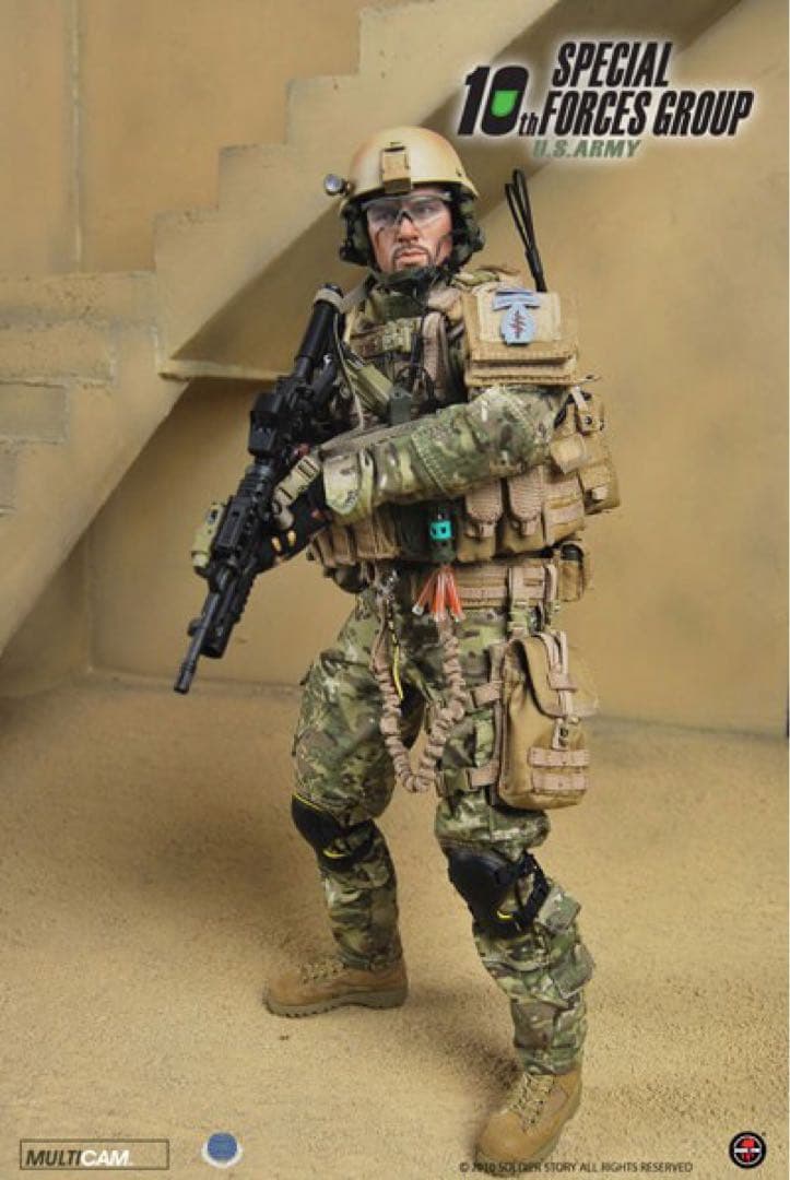 １／6 ミリタリー　フィギュア　soldier story 兵士　装備　銃　軍人