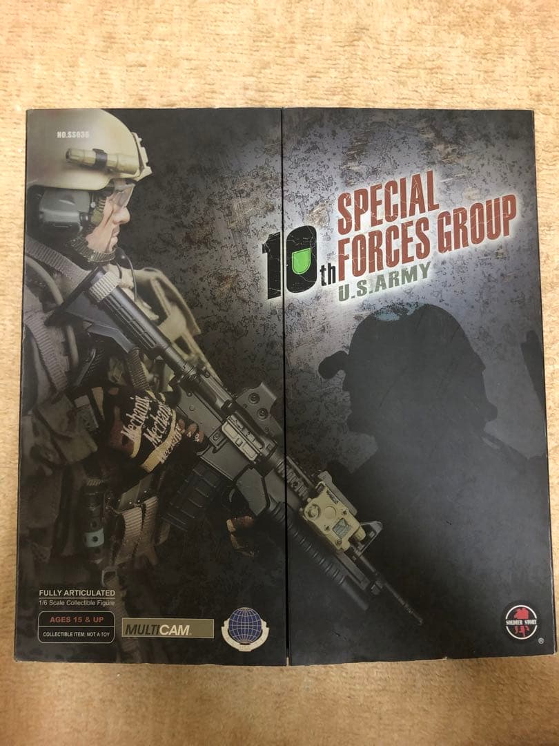 １／6 ミリタリー　フィギュア　soldier story 兵士　装備　銃　軍人