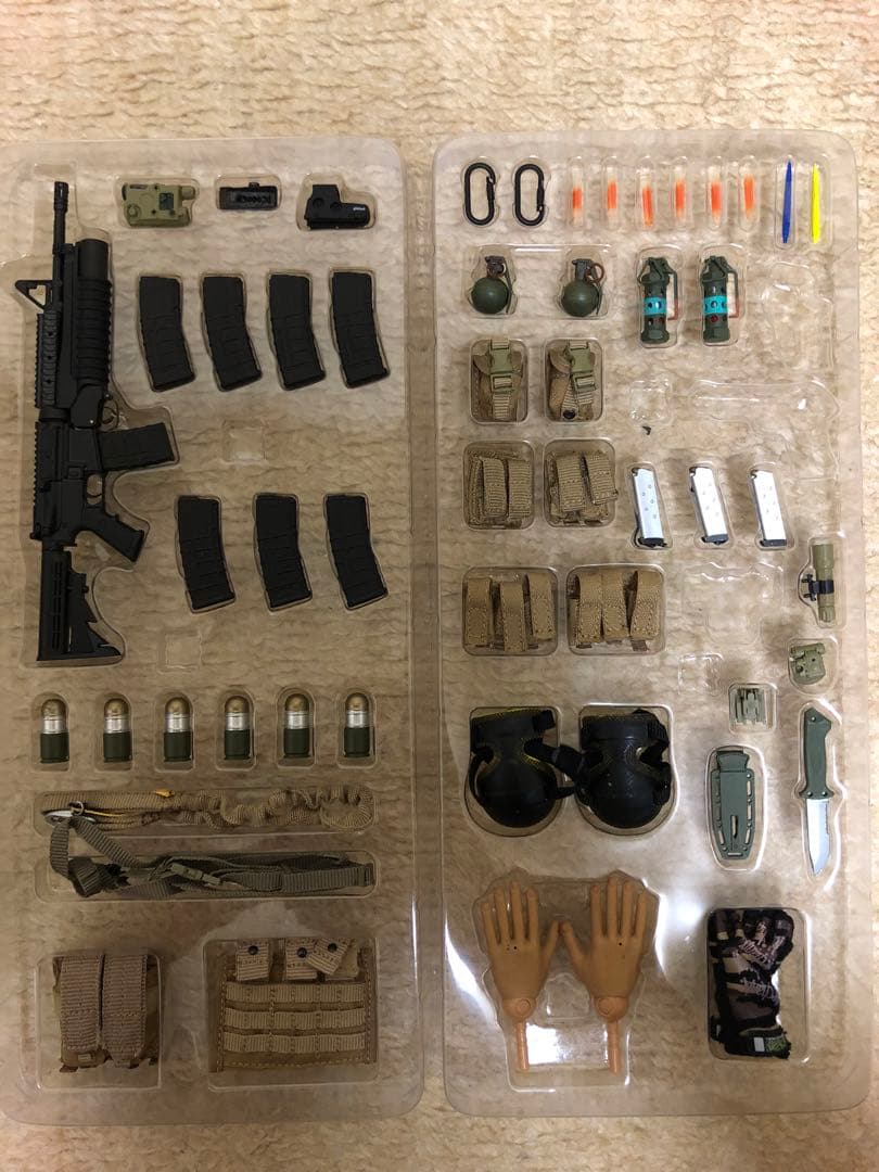 １／6 ミリタリー　フィギュア　soldier story 兵士　装備　銃　軍人