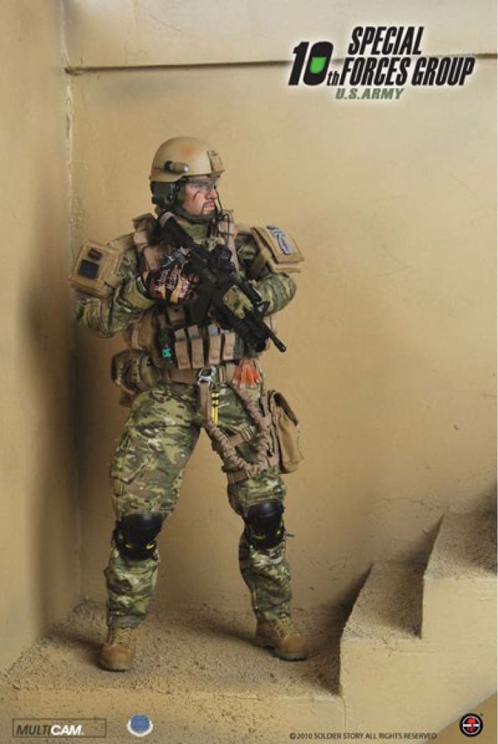 １／6 ミリタリー　フィギュア　soldier story 兵士　装備　銃　軍人