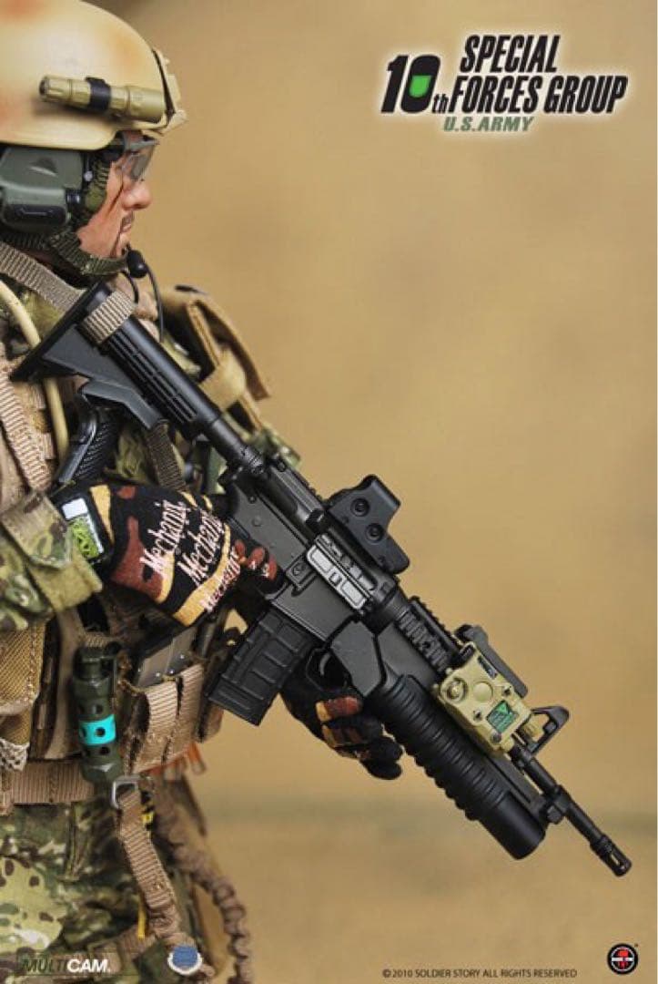 １／6 ミリタリー　フィギュア　soldier story 兵士　装備　銃　軍人