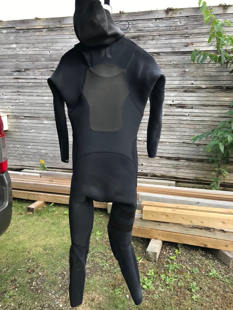 Hurleyハーレー✴︎フード付きセミドライ5-3mm✴︎FUSION✴︎L-XL程度