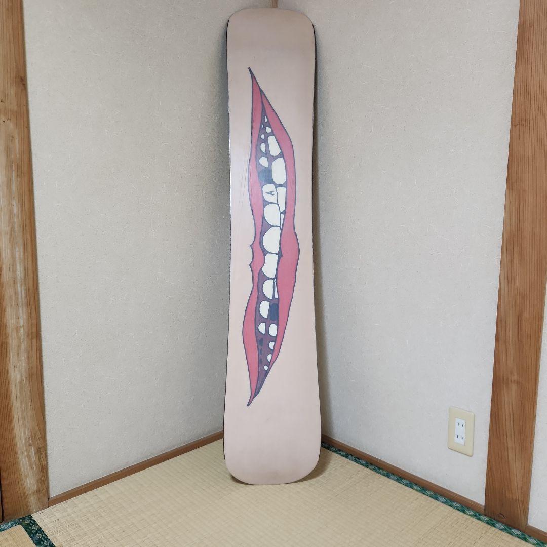 GNU グヌー　スノーボード板　149cm　 個性派デザイン【送料無料】
