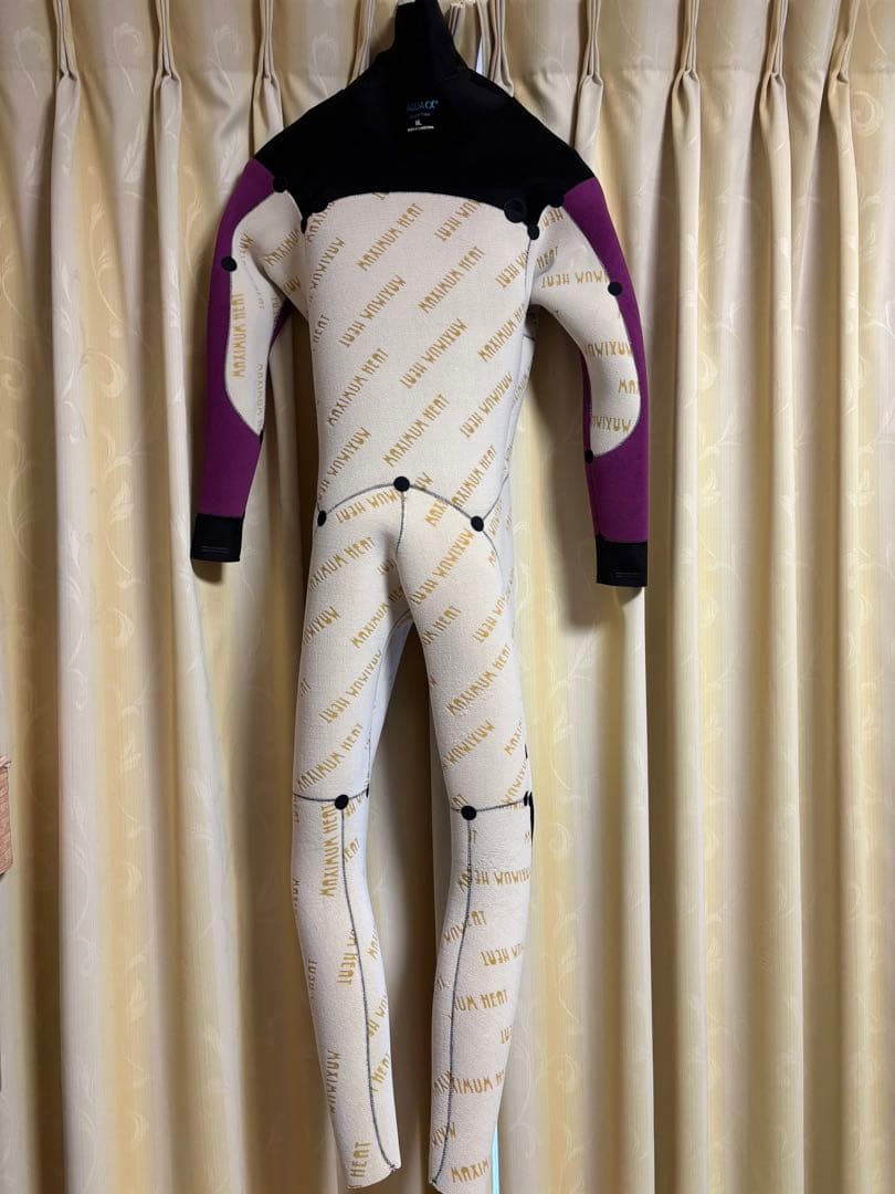 ウェットスーツ セミドライ メンズ 5×3mm スキン チェストジップ