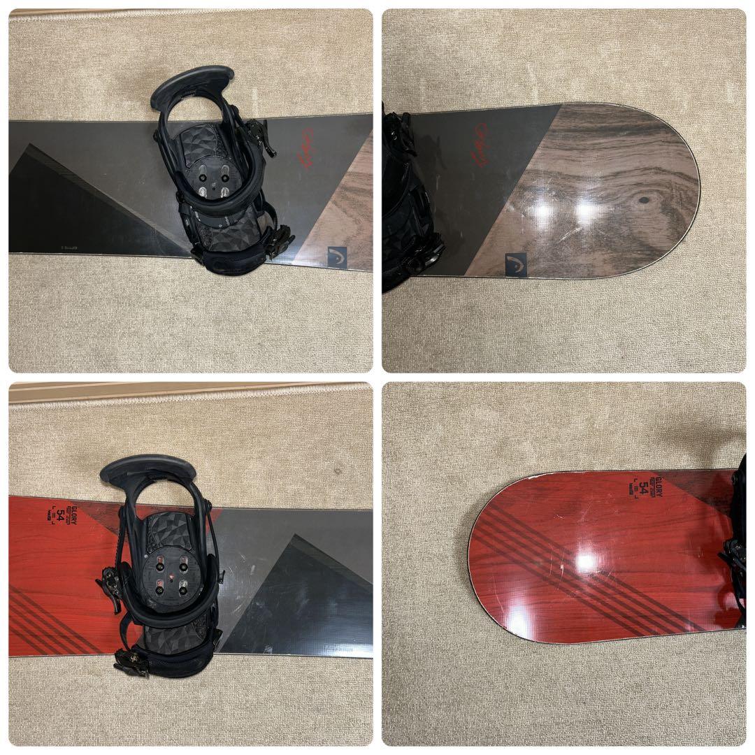 最高峰‼️【美品】HEAD／メンズ スノーボードセット ビンディング付／154