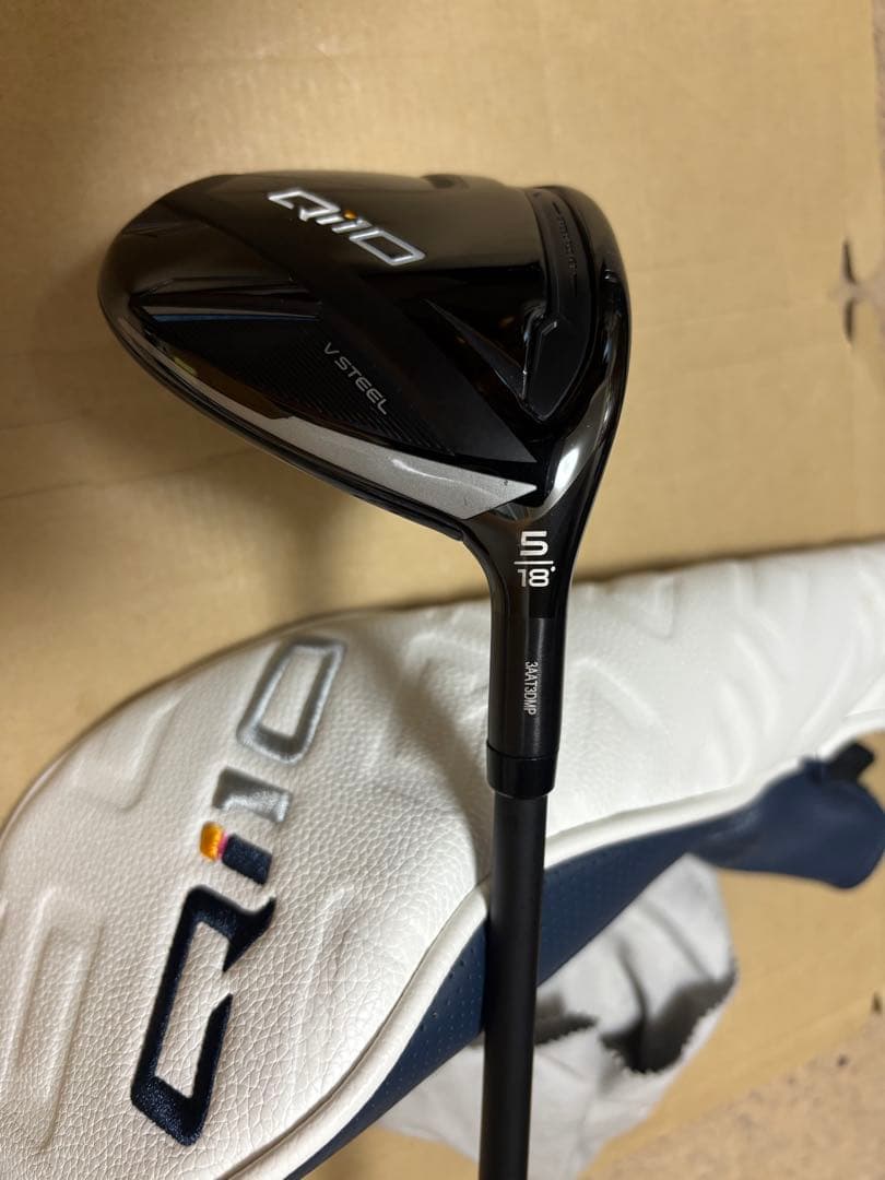 訳あり　テーラーメイド フェアウェイウッド Qi10 5W 18° WB63