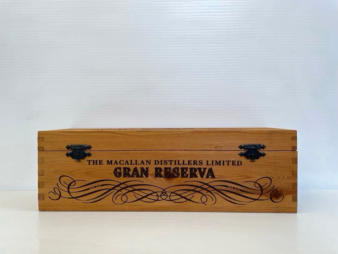 【レア】マッカラン グランレゼルバ 18年 1979年1997年 空箱 木箱