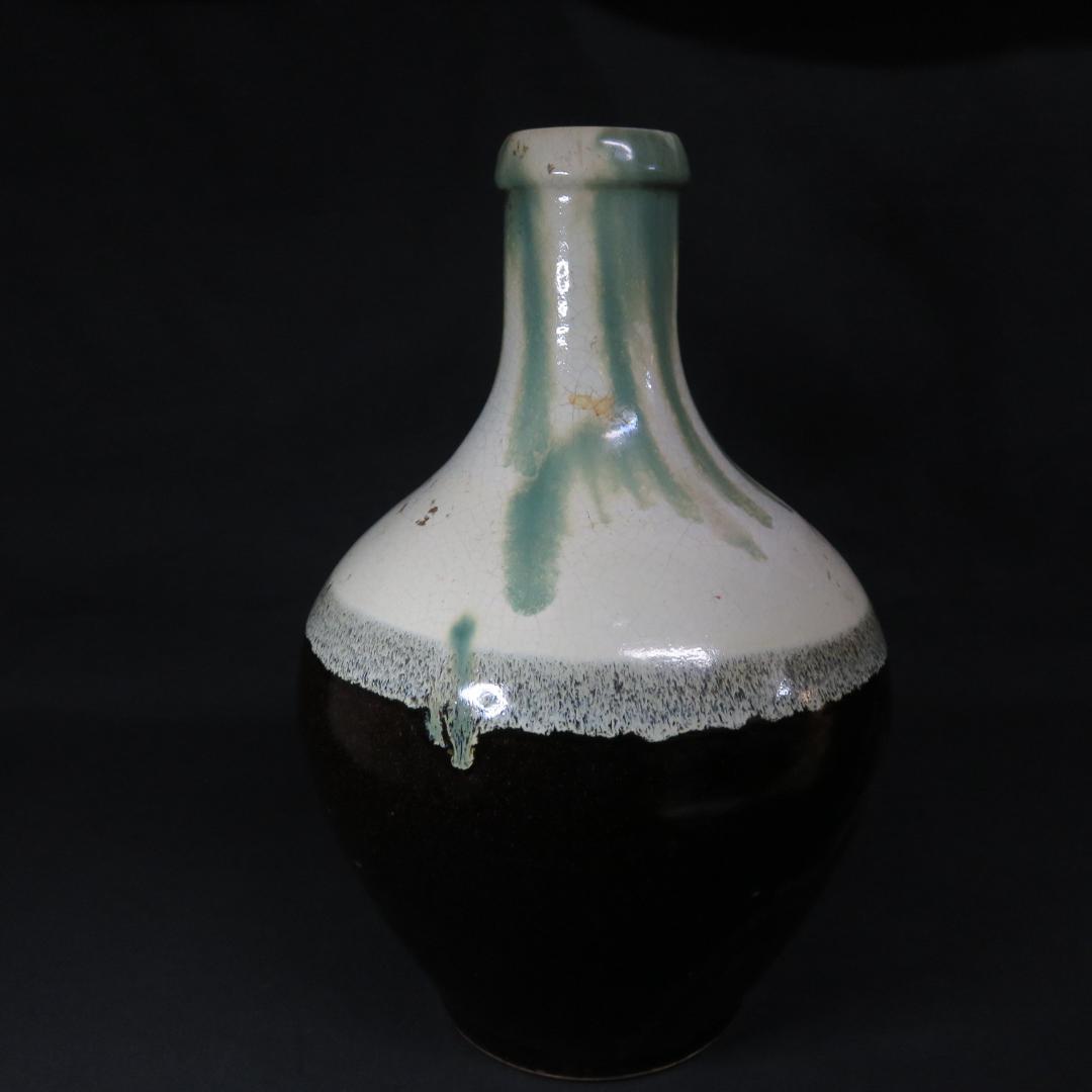 大徳利 益子 笠間 民藝 時代物 人気サイズ 花器 フラワーベース