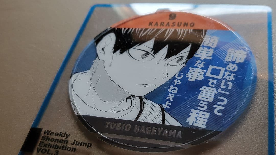 ジャンプ展 ハイキューファン感謝デー 特典 影山飛雄