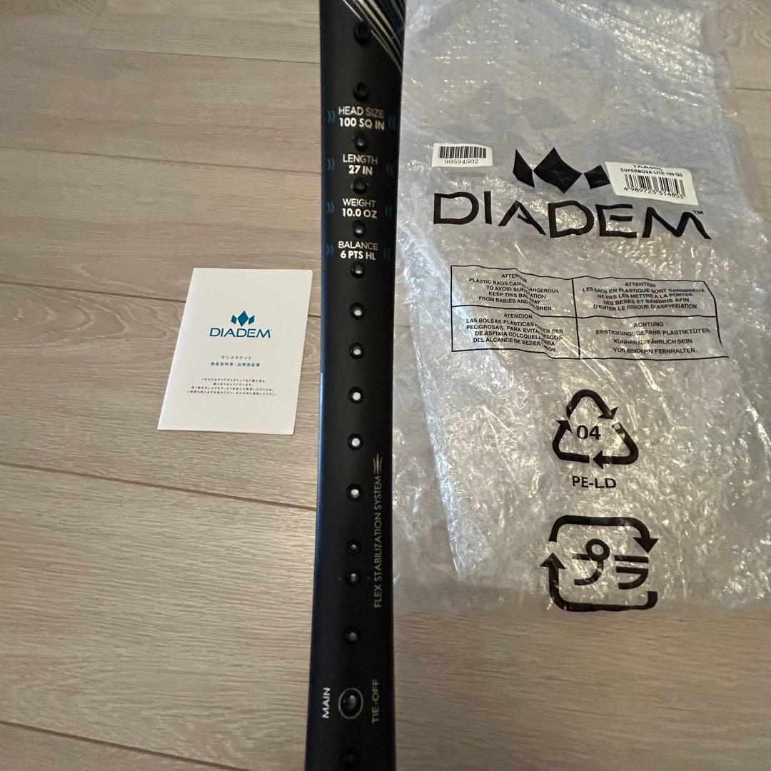 DIADEM ダイアデム テニスラケット スーパーノヴァ ライト285g