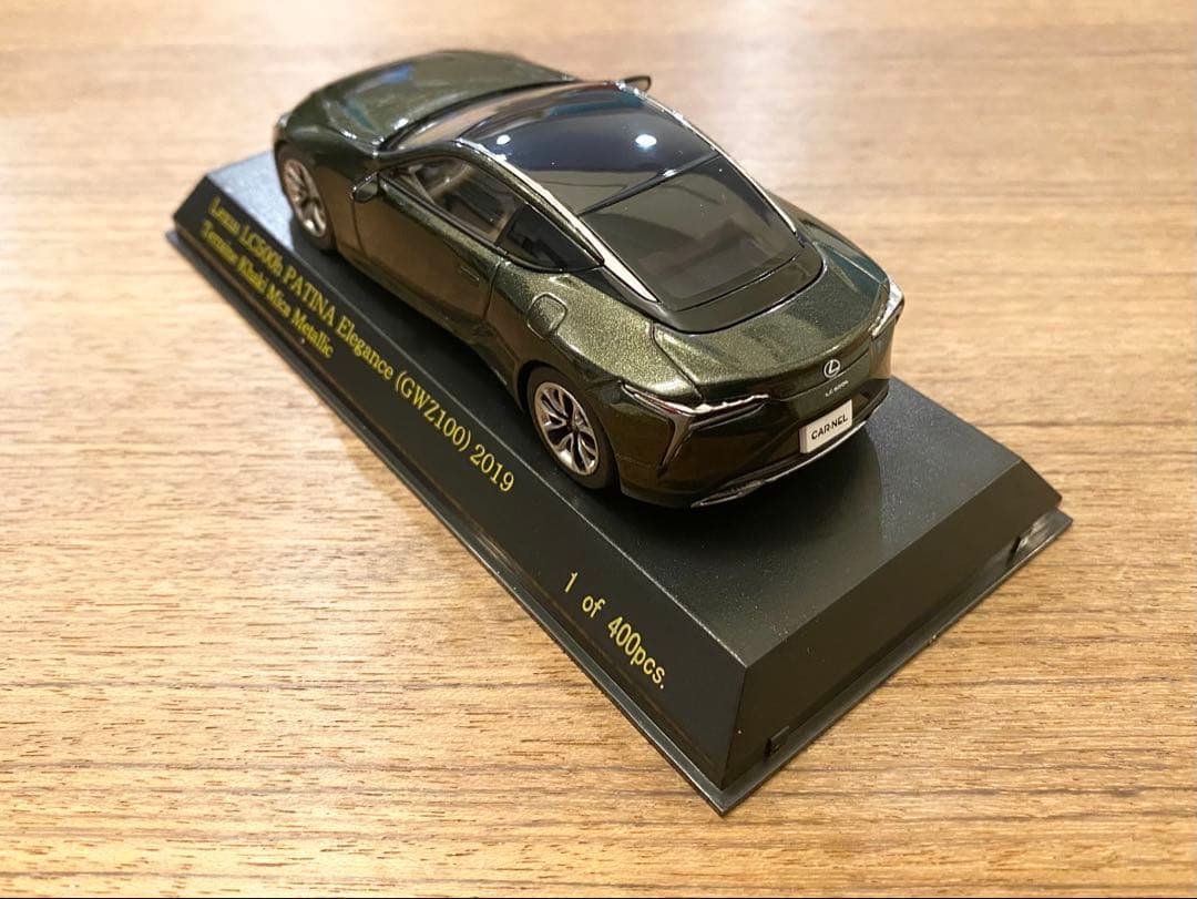 新品 希少！1/43 カーネル レクサス LC500h カーキ