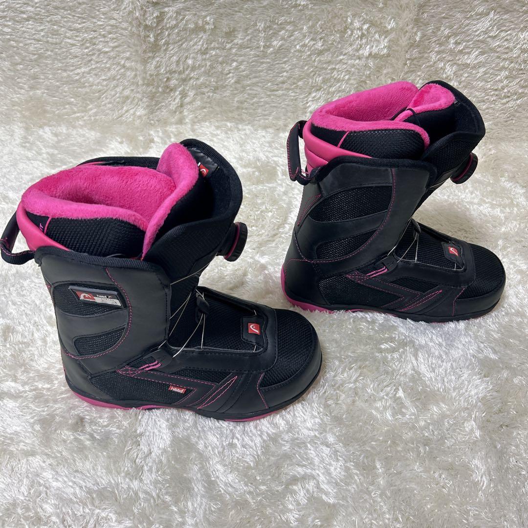 【極美品】HEAD スノーボードブーツ　24cm BOA ヘッド　スノボブーツ