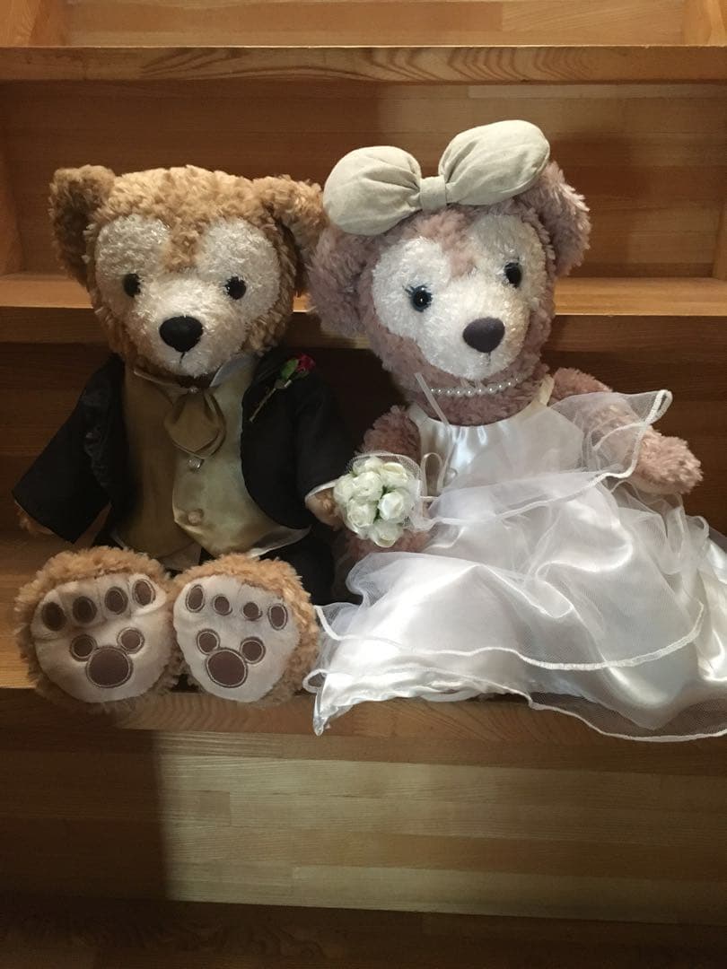 ダッフィー&シェリーメイ　ウェルカムベア　ペア　ぬいぐるみ 値下げしました。