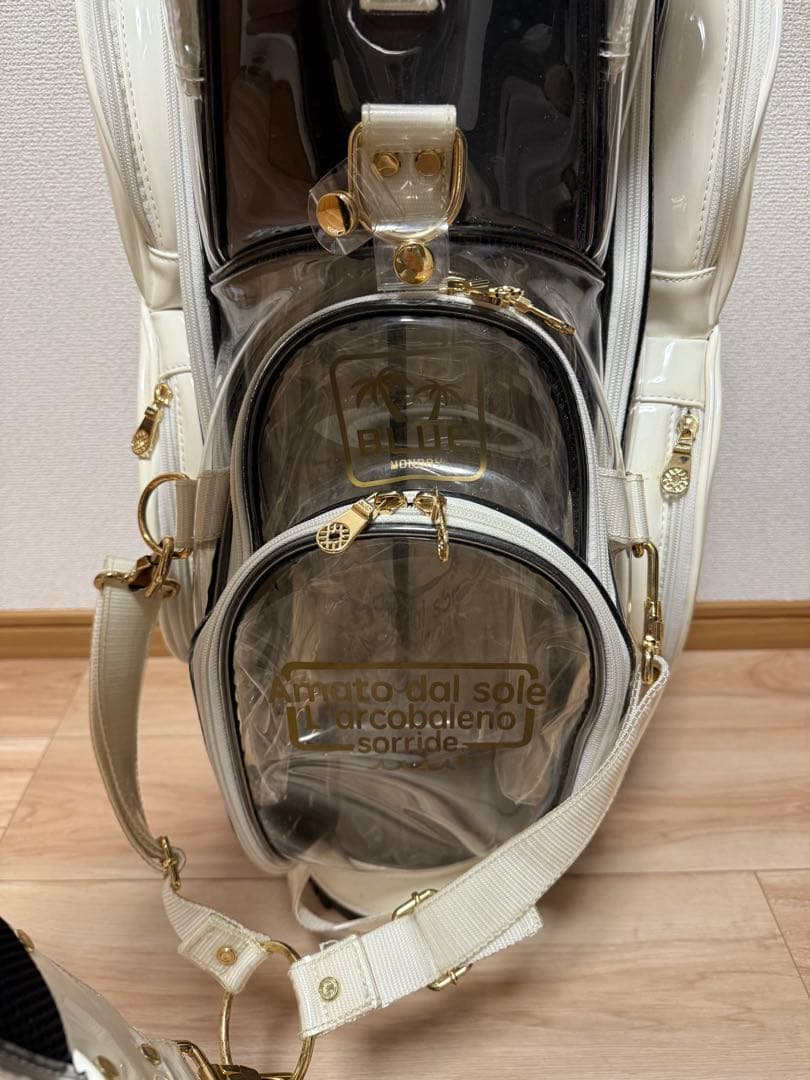 muta MARINE GOLF クリアキャディバッグ