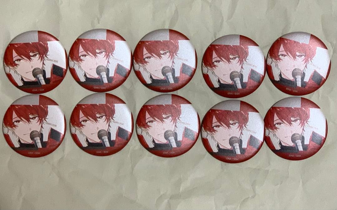 ギヴン展　ギヴン　キャラバッジコレクション　佐藤真冬　缶バッジ