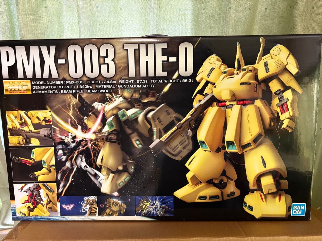 MG 1/100 ジ・O （ジオ） PMX-003 THE-O ガンプ