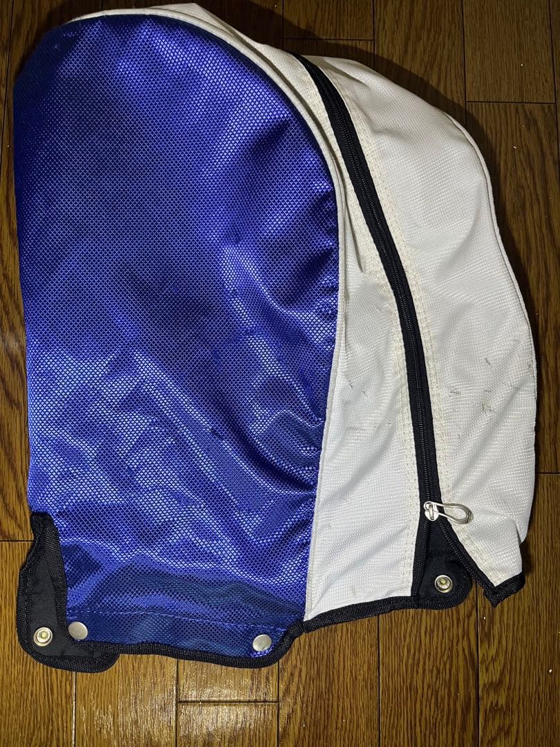 Mizuno ゴルフキャディバッグ ホワイト/ブルー