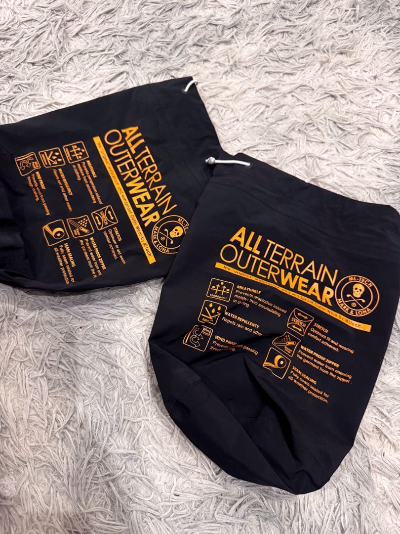 未使用 MARK&LONA マークアンドロナ レインウェア セットアップ