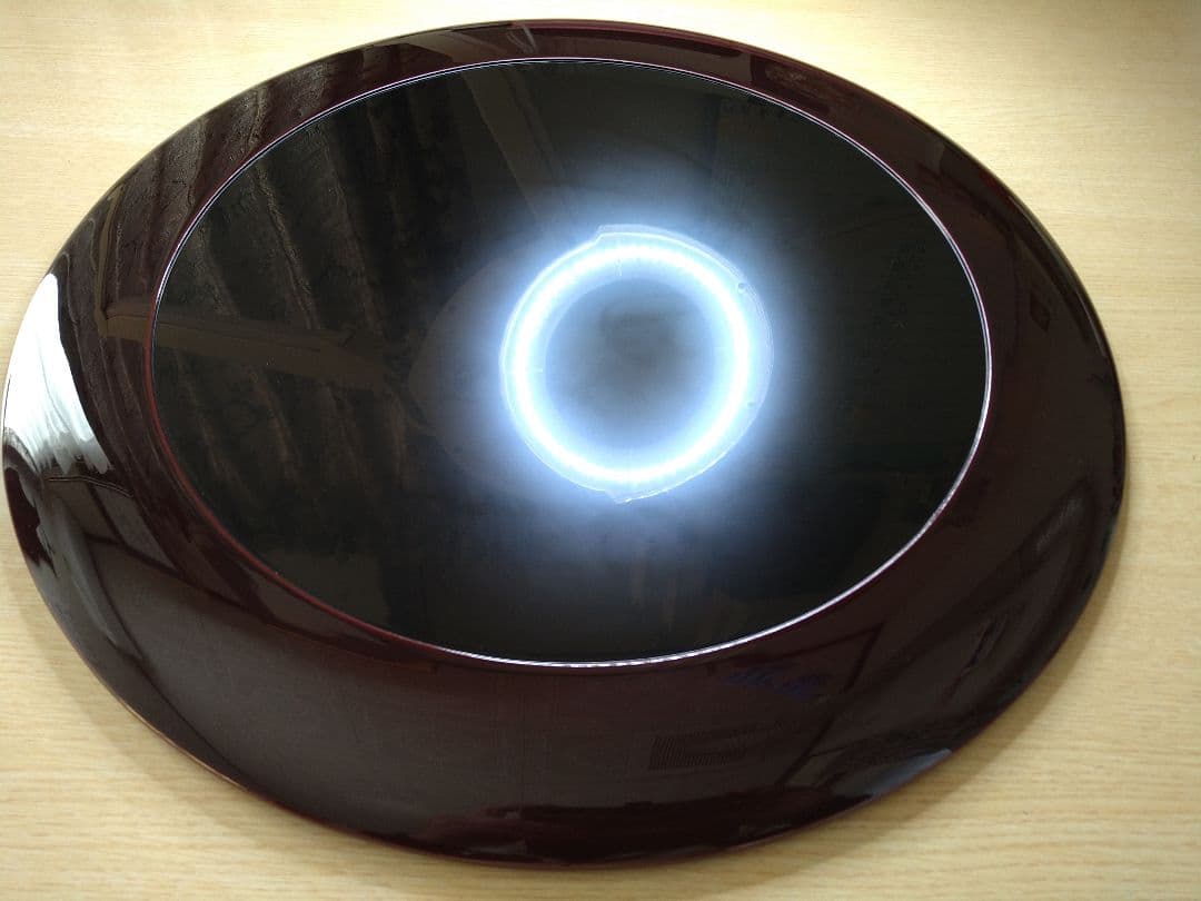 輪島塗沈金「八方睨み鳳凰図」会席盆