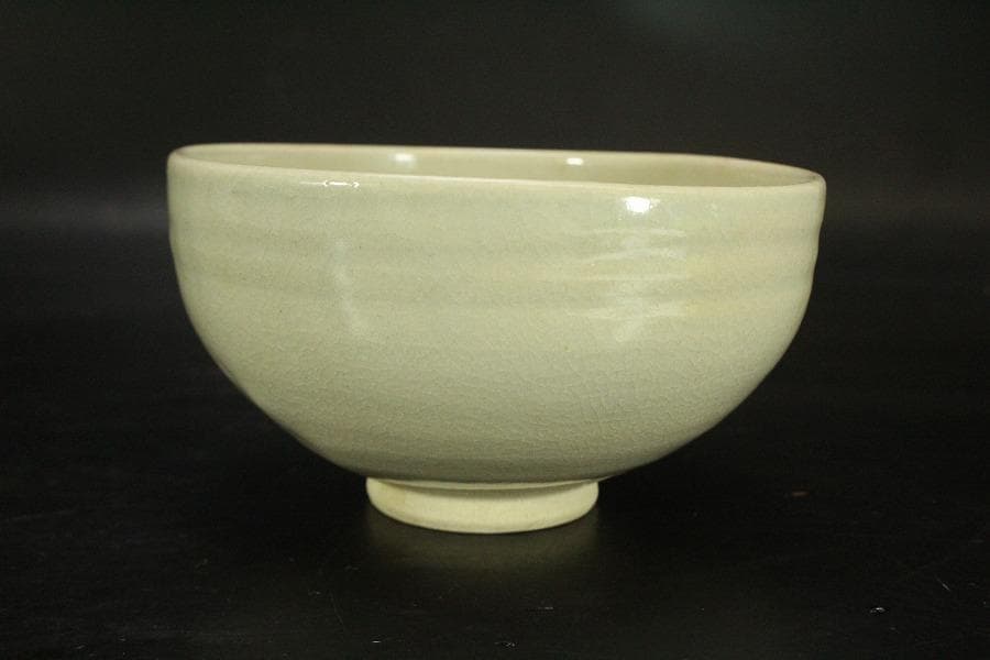 【美品】茶道具 六代高橋道八作 桃山御本 茶碗 共箱(メ1225)