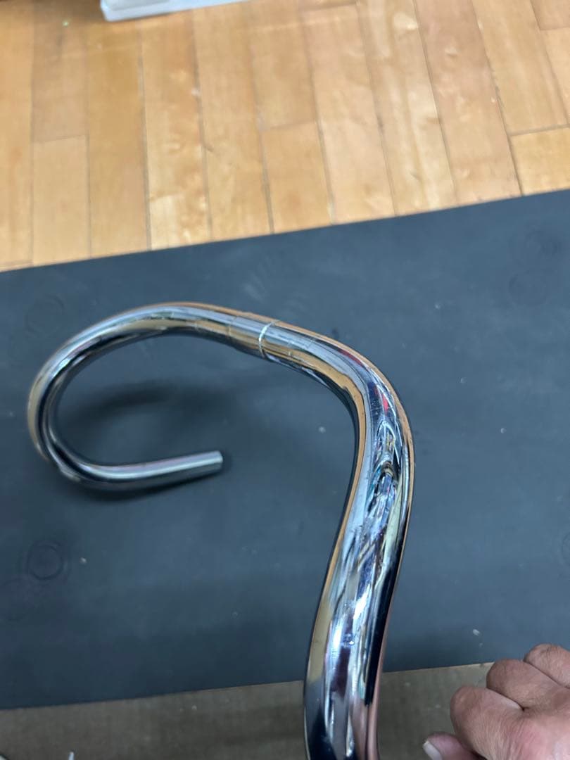 ヴィンテージ　チネリ鉄刻印　ドロップハンドル　ピスト