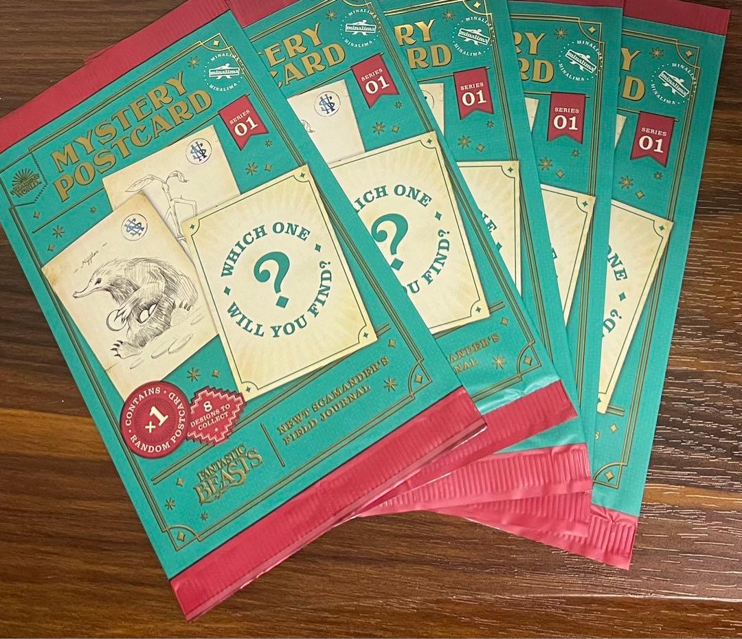 ファンタスティックビースト　ミステリーポストカード