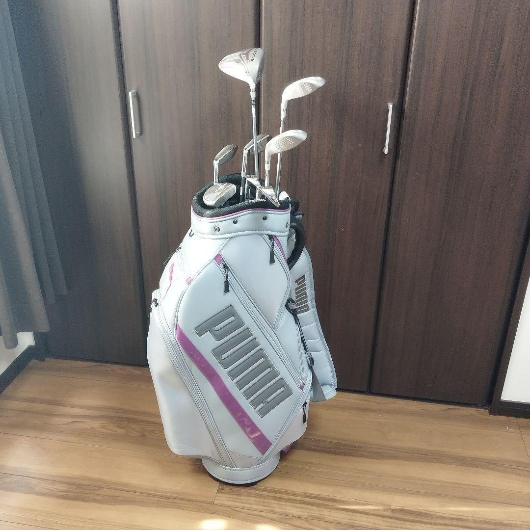 コブラ ゴルフクラブ レディース 8本セット PUMA キャディバッグ付き