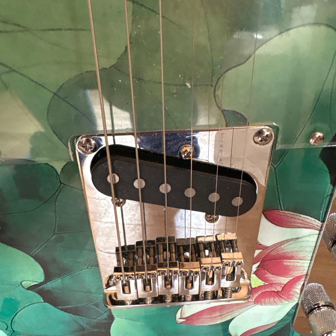 ぽ*チ様 Bullfighter グリーンテレキャスターエレキギター