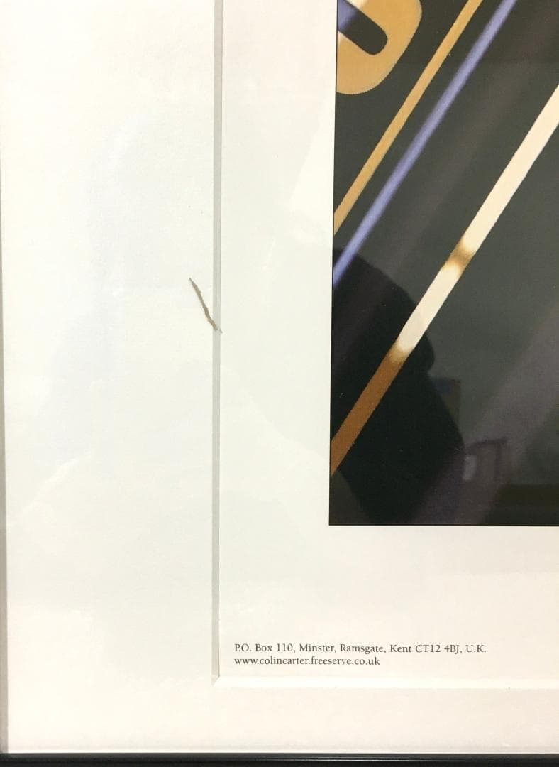 ○激レア アイルトン・セナ ポスター 作家保存版 1985Grand-prix