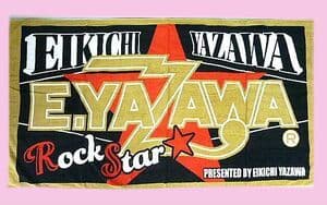 矢沢永吉　スペシャルビーチタオル　ロゴ星　ROCK STAR