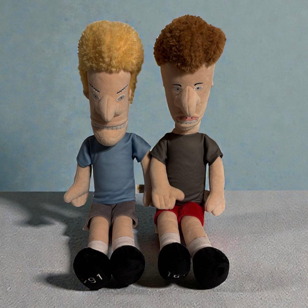 限定700体BEAMS/NICI【別注】ビーバス＆バットヘッド ぬいぐるみ 2体