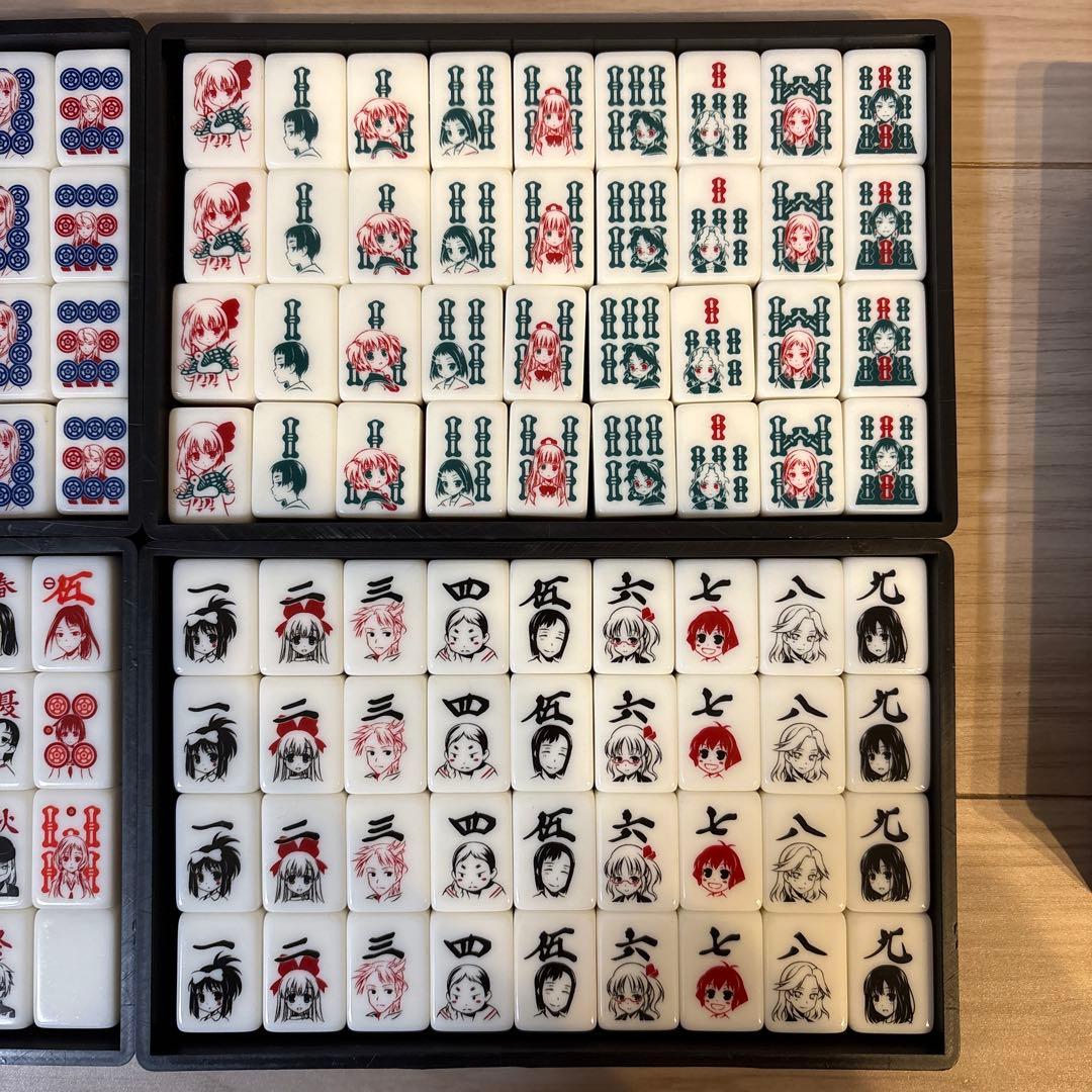 咲 -Saki- Ver3.0 麻雀牌セット　開封済み