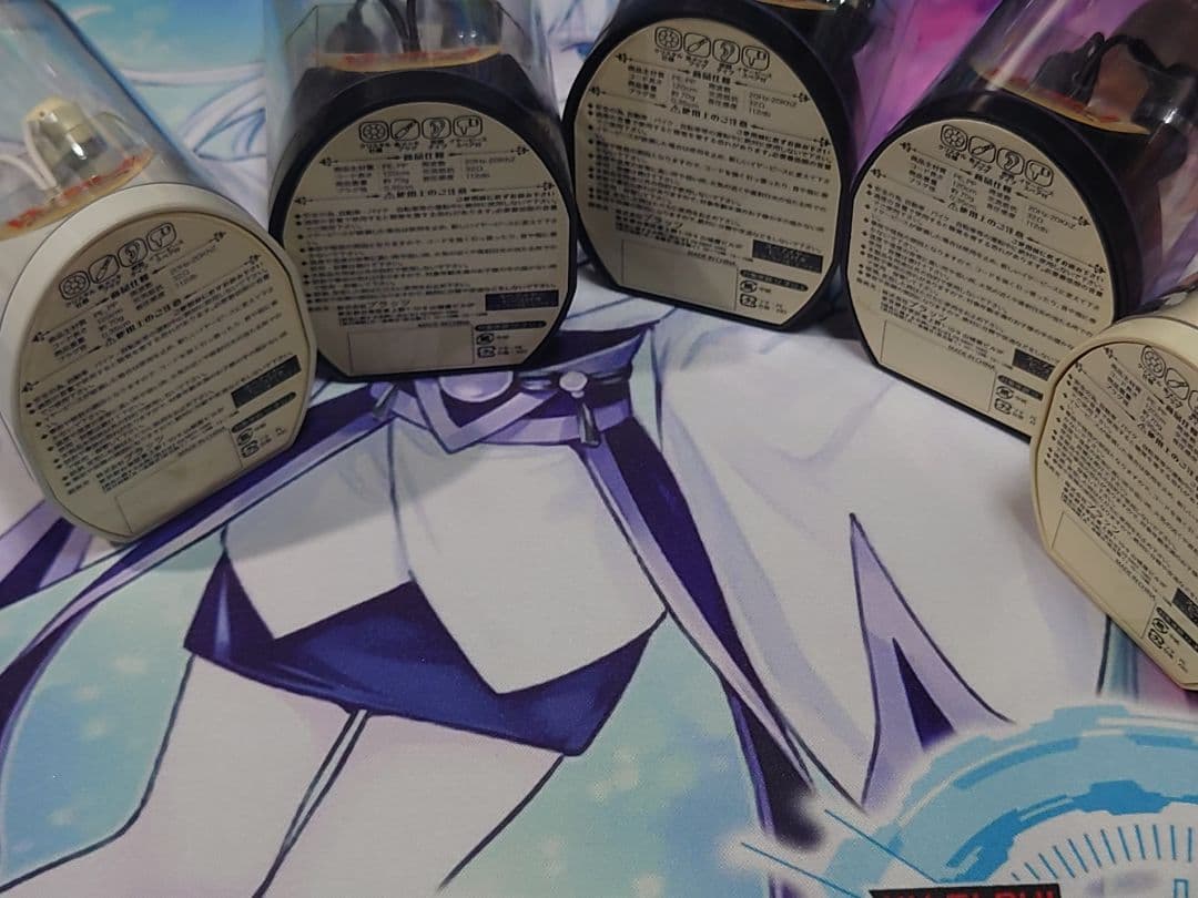 未使用　けいおん　イヤホン　4種類5個セット