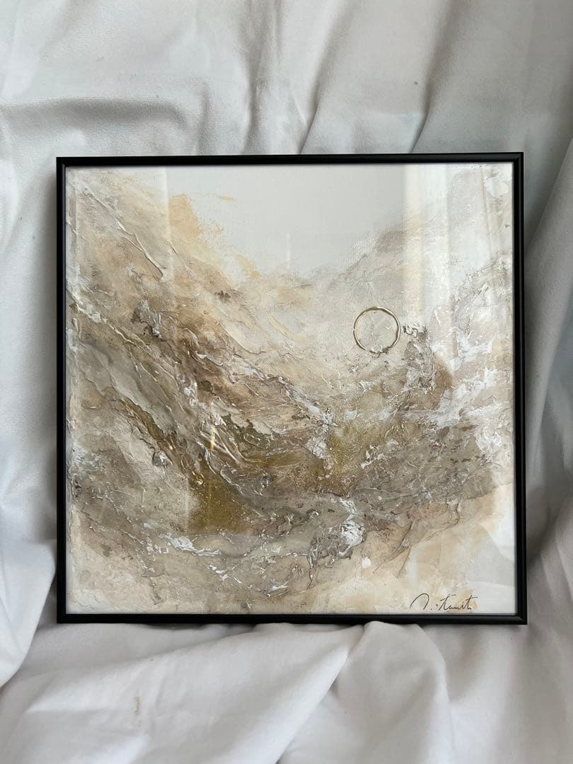 原画/額装済み/和風/禅/絵画/アート/抽象画/ニュアンス/モダン/ホテル/内装