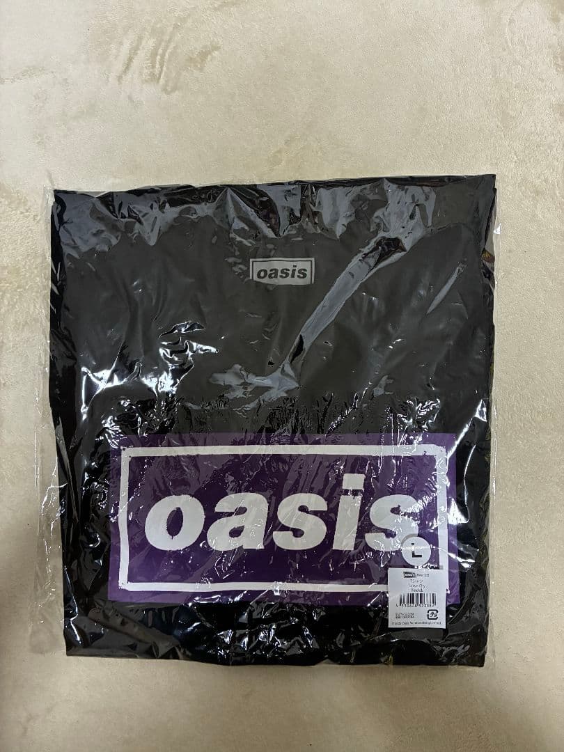 oasis live 25 TOKYO T シャツ Lサイズ 江戸紫