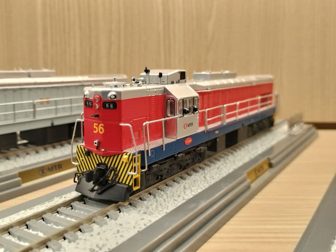 1:87 G16型號 機車 56号 HOゲージ ディーゼル機関車 香港 MTR