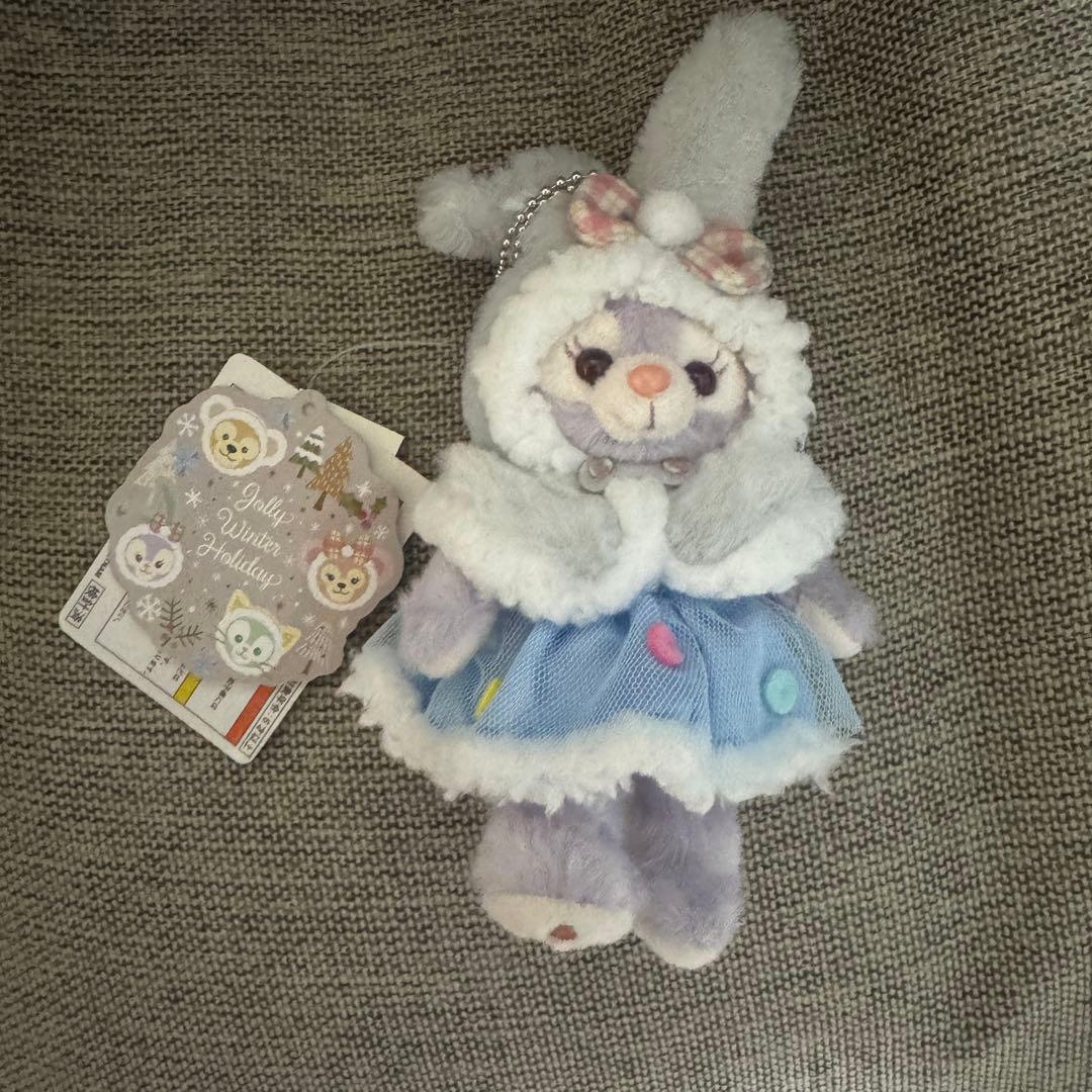 ディズニーシー　ステラルー　ウインター　ぬいぐるみバッジ