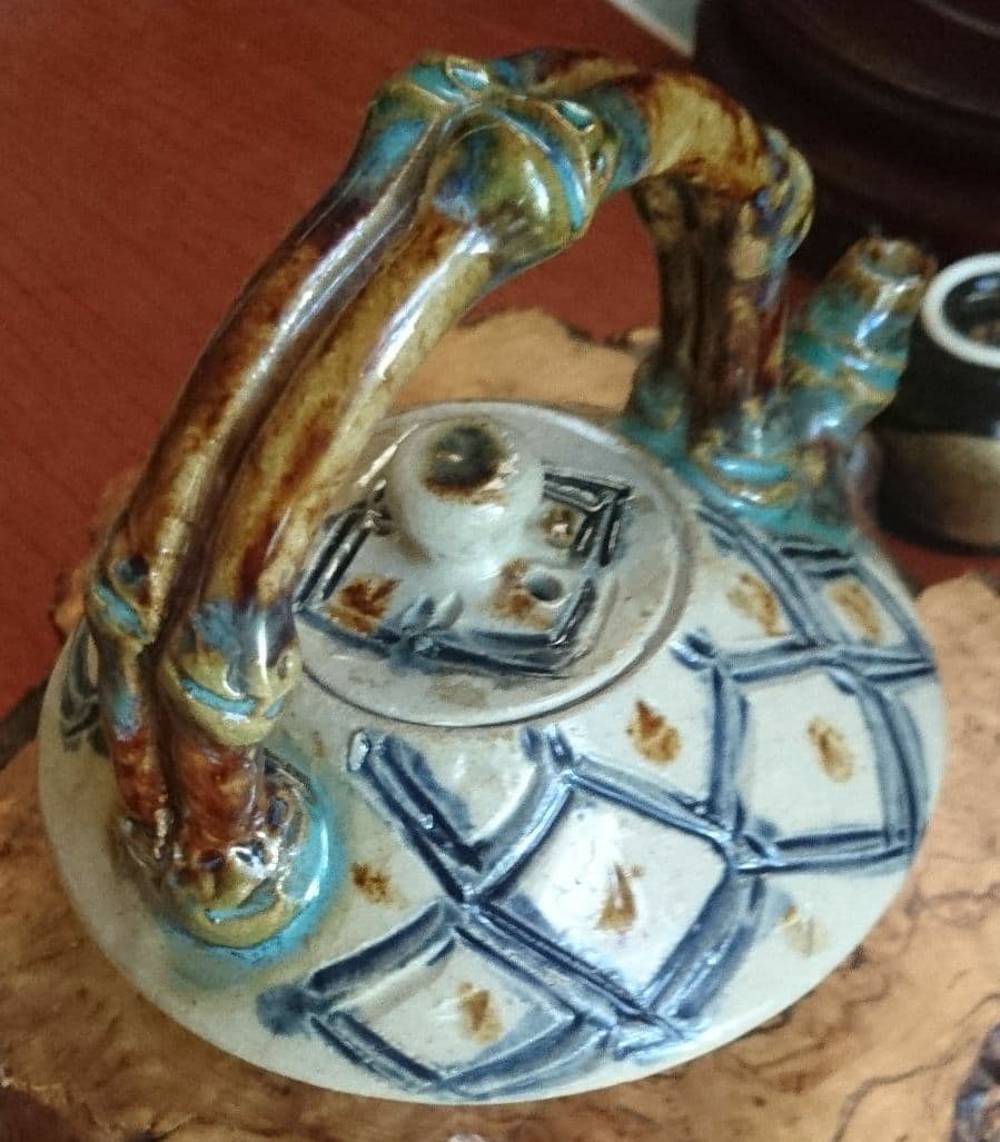 【壺屋焼】小橋川源慶 小振り酒チューカー