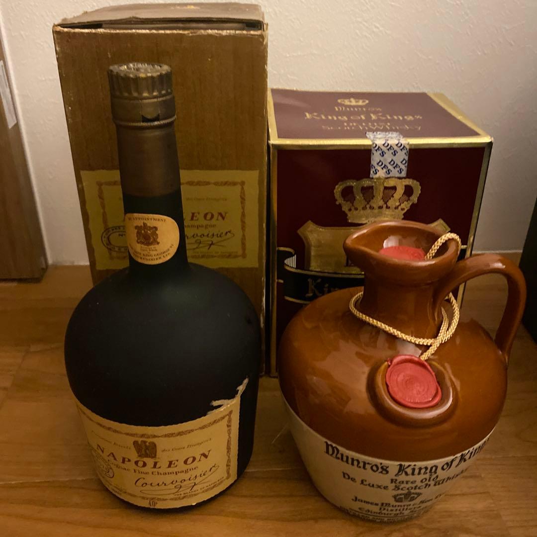 NAPOLEONコニャックMunro's King of Kingsウイスキー
